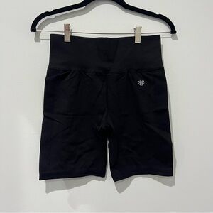 Forever 21 Black Bike Shorts for Active Comfort